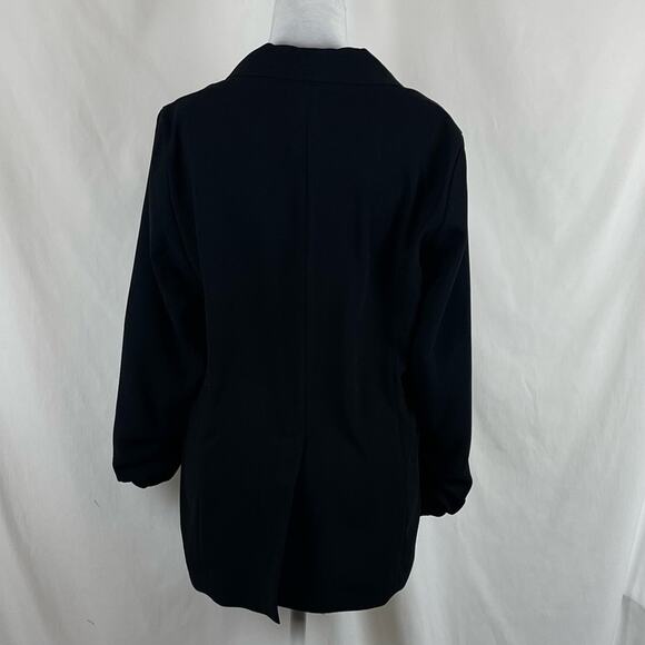 LC Lauren Conrad Black Neutral Minimalist Academia Blazer NWOT Size M - Picture 5 of 12